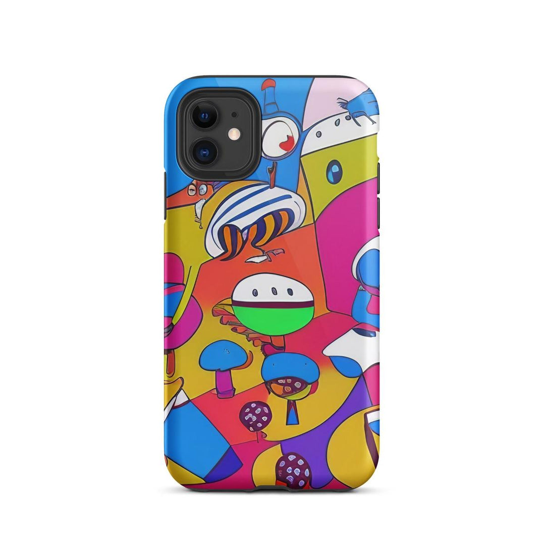Mushroom Rave Armor Case - DOKUTRONIX