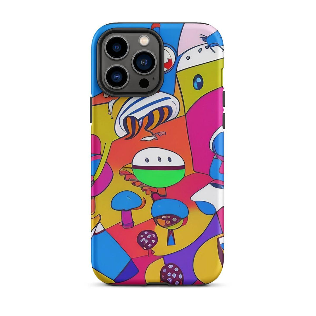 Mushroom Rave Armor Case - DOKUTRONIX