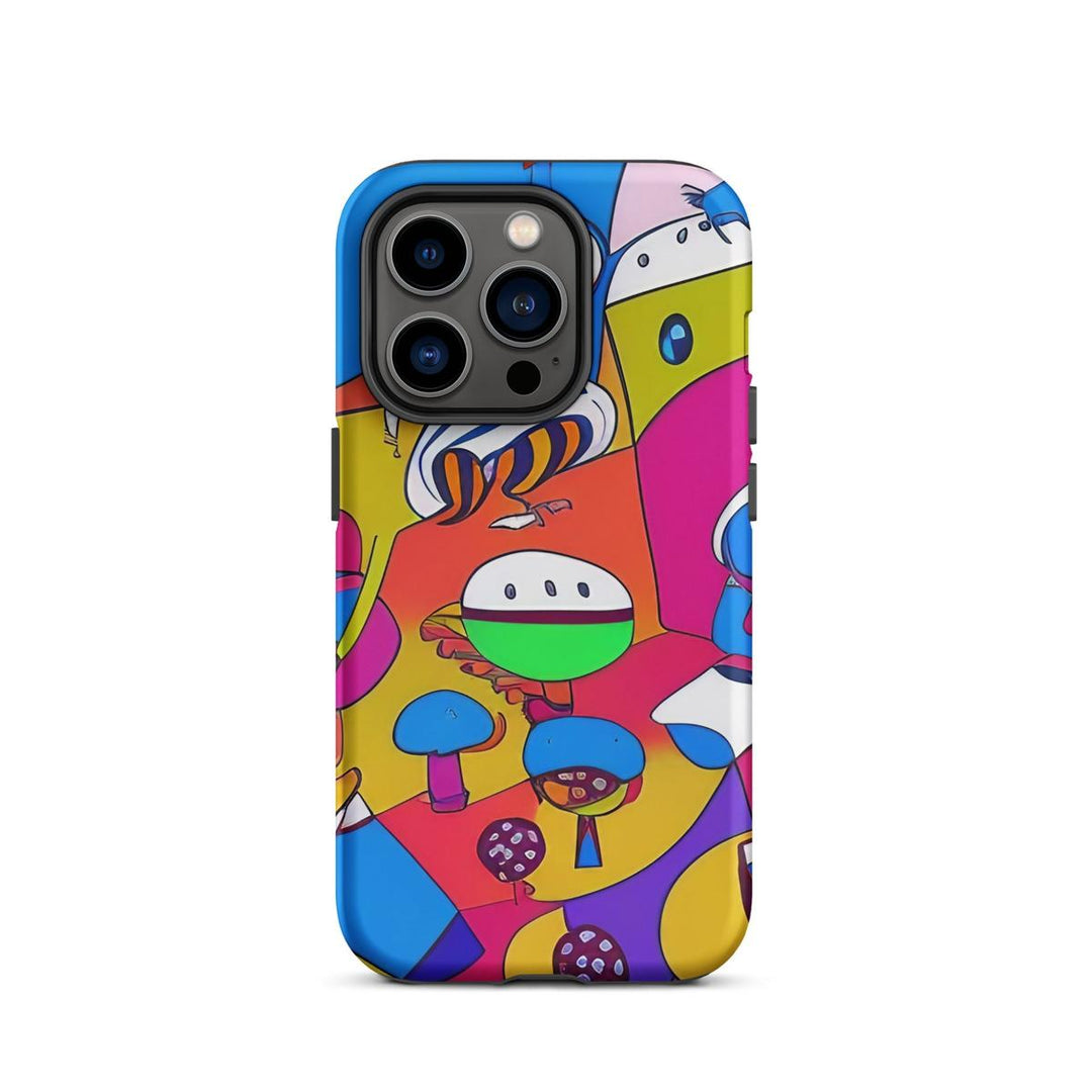 Mushroom Rave Armor Case - DOKUTRONIX