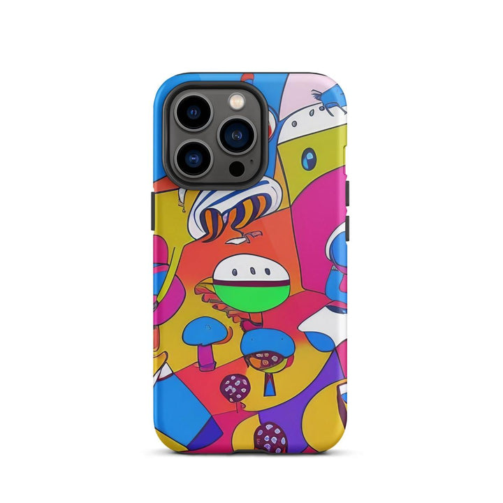 Mushroom Rave Armor Case - DOKUTRONIX