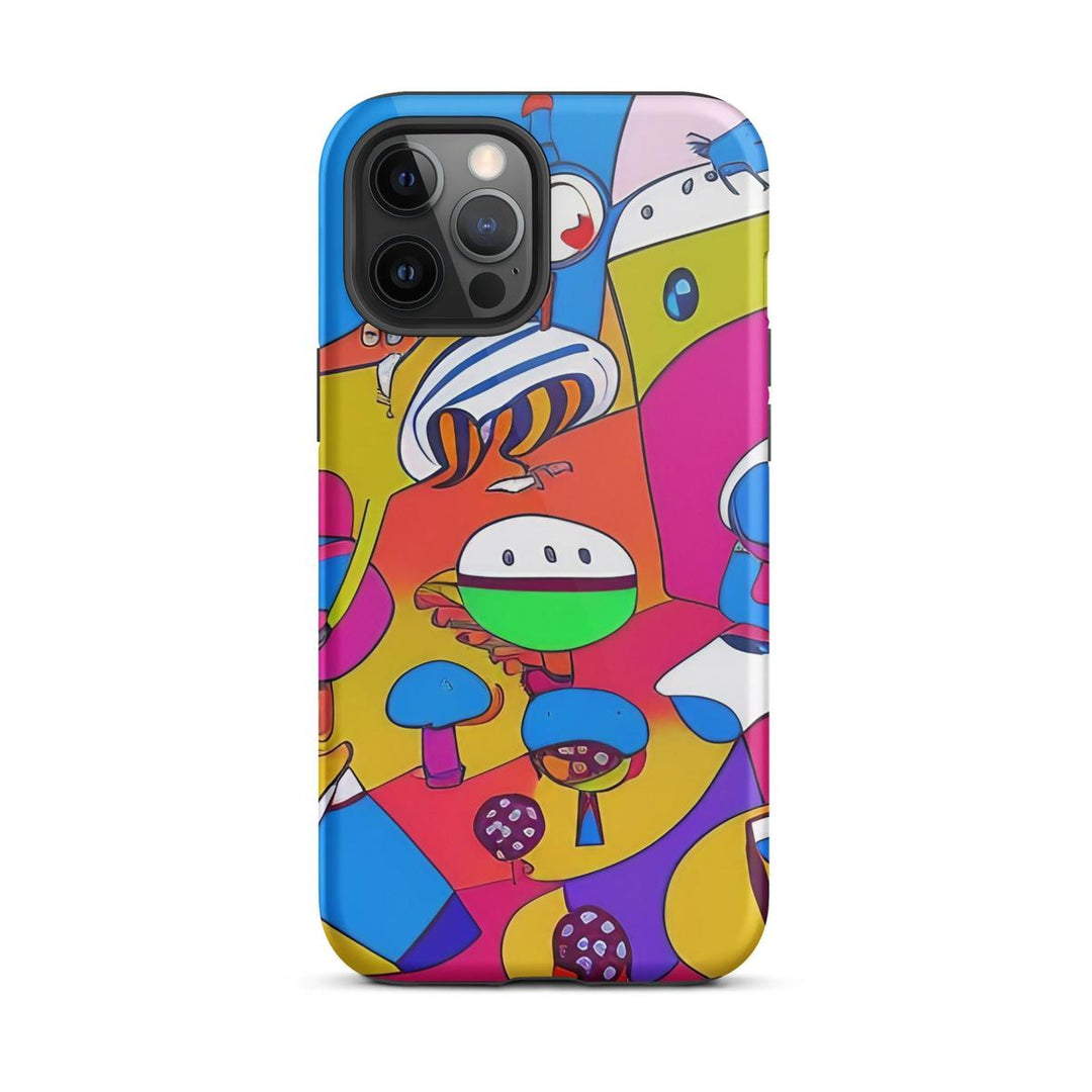 Mushroom Rave Armor Case - DOKUTRONIX
