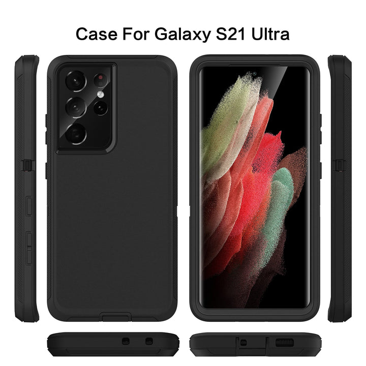 MXX ArmorCase: 3-Layer Heavy Duty for Galaxy S21 Ultra - DOKUTRONIX