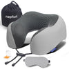 NapFun Premium Travel Neck Pillow - Grey Stripes