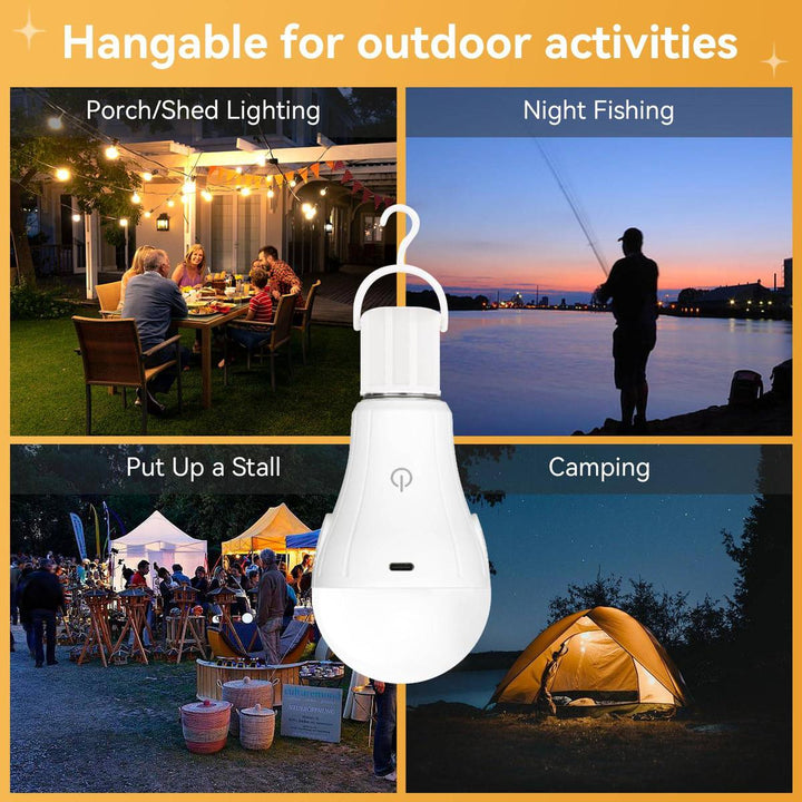 MagicGlow Remote LED Bulbs - 3 Colors, Dimmable Duo - DOKUTRONIX