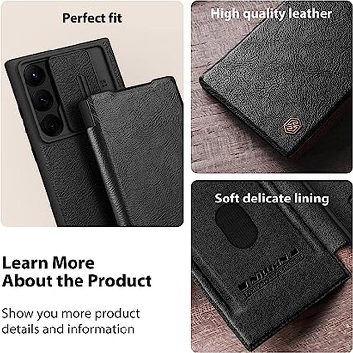 Nillkin S23 Ultra Wallet Case (Black) - DOKUTRONIX