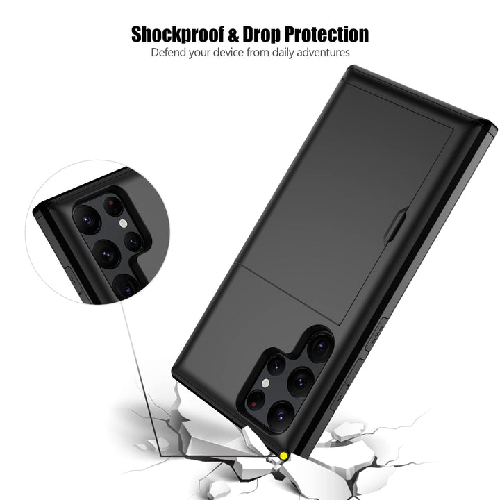 Nvollnoe Card Case for Samsung S22 Ultra - DOKUTRONIX