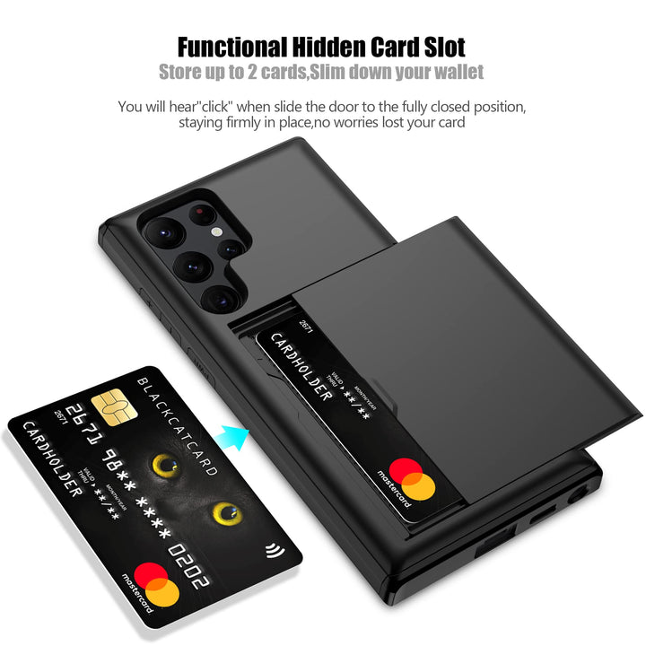 Nvollnoe Card Case for Samsung S22 Ultra - DOKUTRONIX