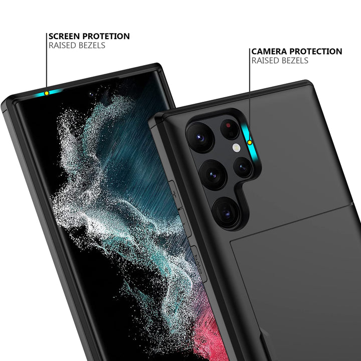 Nvollnoe Card Case for Samsung S22 Ultra - DOKUTRONIX