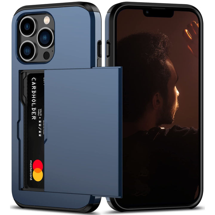 Nvollnoe Heavy Duty Wallet Case for iPhone 13 Pro - DOKUTRONIX