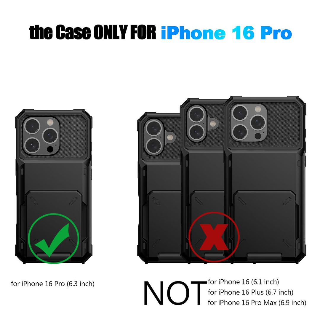 Nvollnoe iPhone 16 Pro Wallet Case - DOKUTRONIX