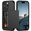 Nvollnoe iPhone 16 Pro Wallet Case - Heavy Duty Black