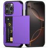 Nvollnoe Slim Shockproof Wallet Case for iPhone 16 Pro