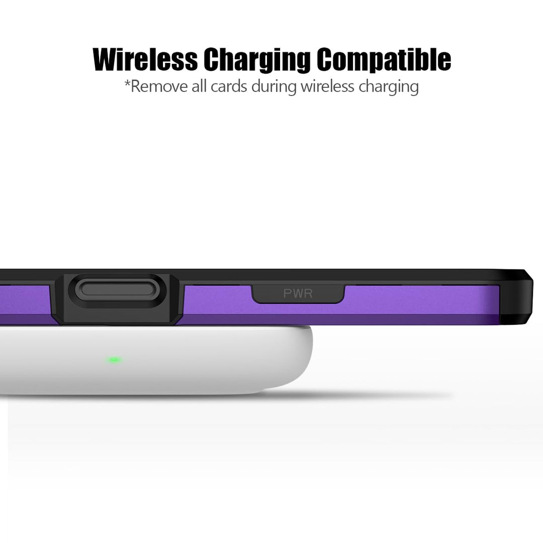 Nvollnoe Slim Shockproof Wallet Case for iPhone 16 Pro - DOKUTRONIX
