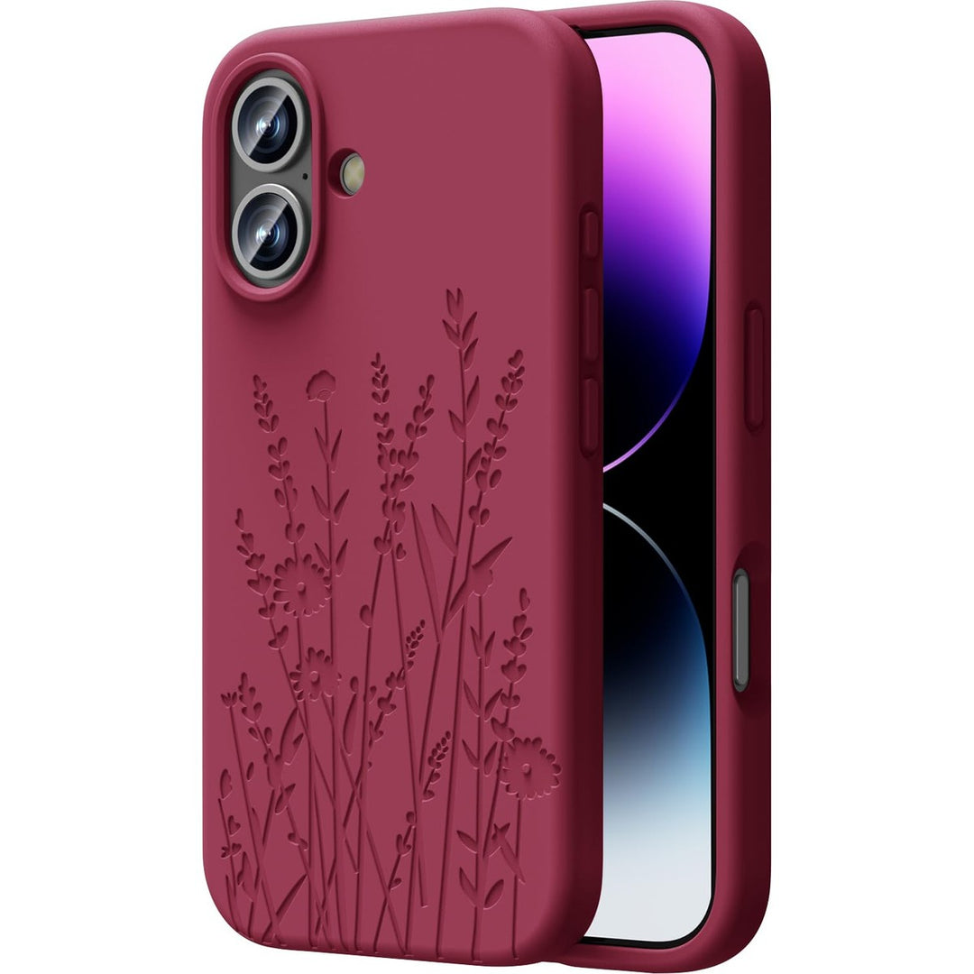 Magsafe Floral Case for iPhone 16 - DOKUTRONIX