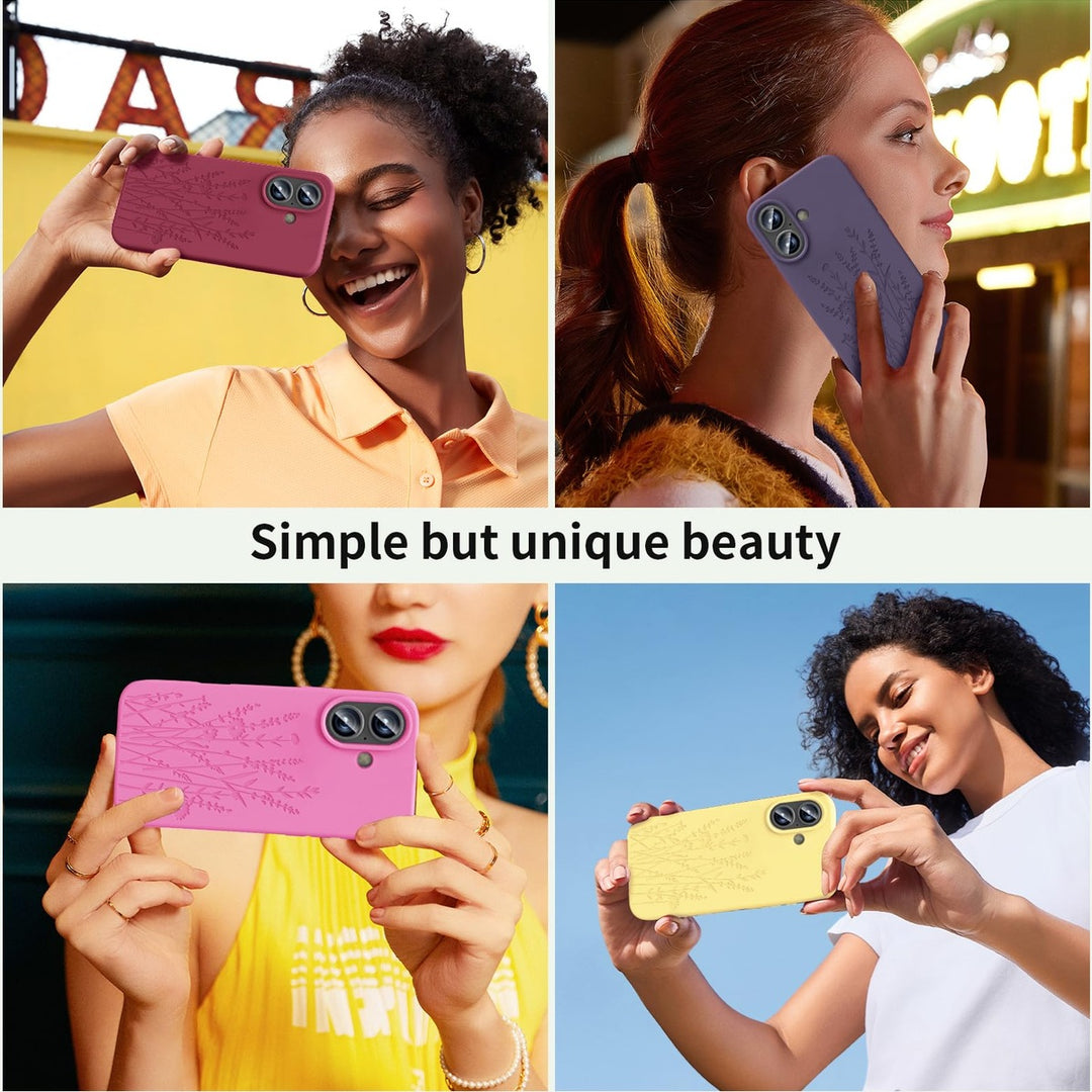 Magsafe Floral Case for iPhone 16 - DOKUTRONIX