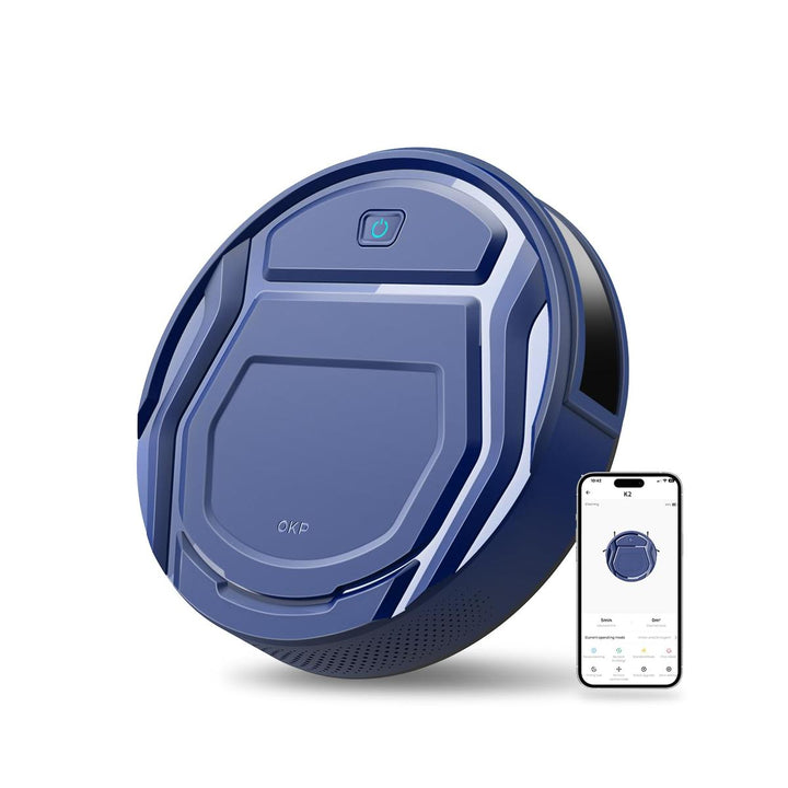 OKP K2 Blue PowerVac Robot Cleaner 1800 mAh - DOKUTRONIX
