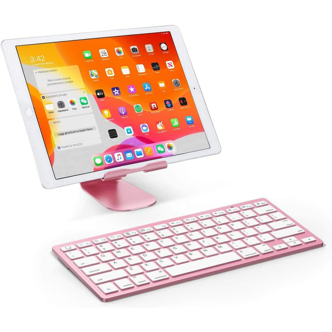 RoseGold Blūtooth Keyboard: Elegance Meets Function - DOKUTRONIX
