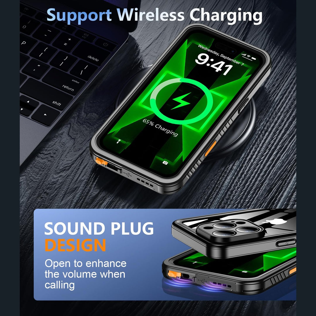 Oneagle IP68 MagSafe Waterproof iPhone 16 Plus Case - DOKUTRONIX