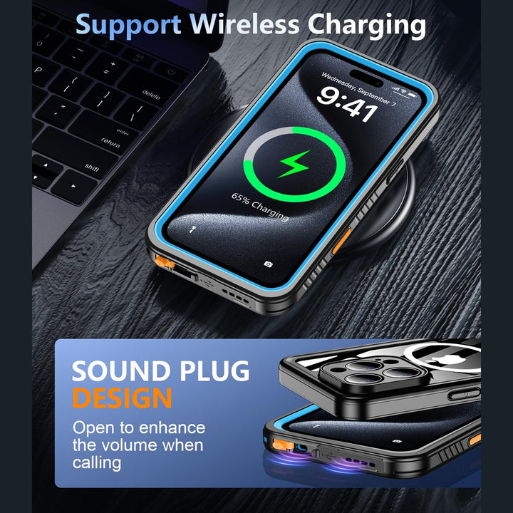 Oneagle IP68 MagSafe Waterproof iPhone 16 Plus Case - DOKUTRONIX