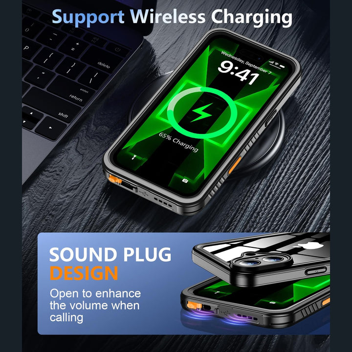 Oneagle IP68 MagSafe Waterproof iPhone 16 Plus Case - DOKUTRONIX