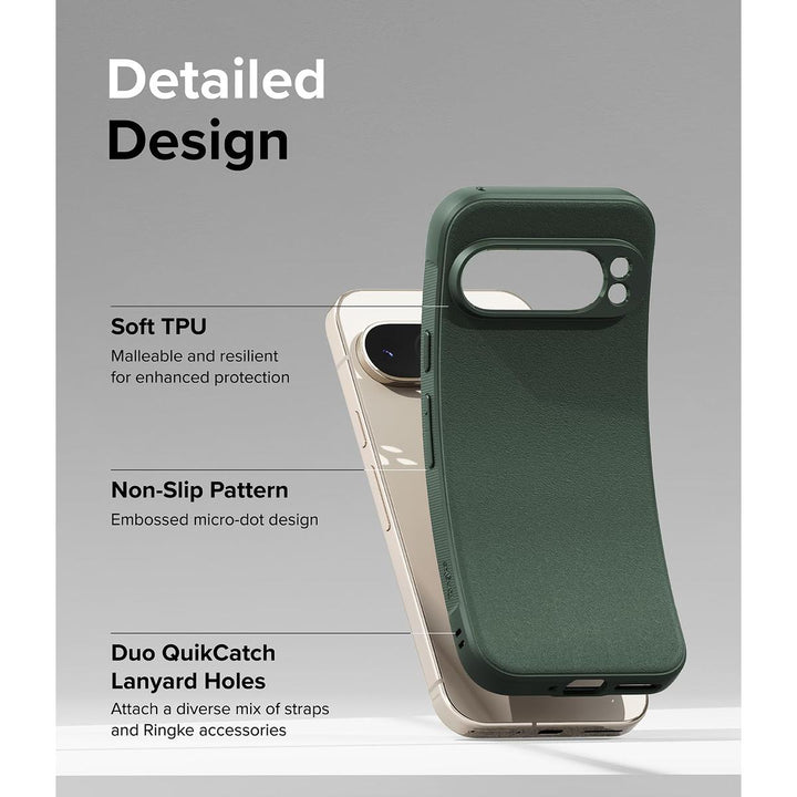 OnyxGrip Case for Pixel 9 Pro XL - Dark Green - DOKUTRONIX