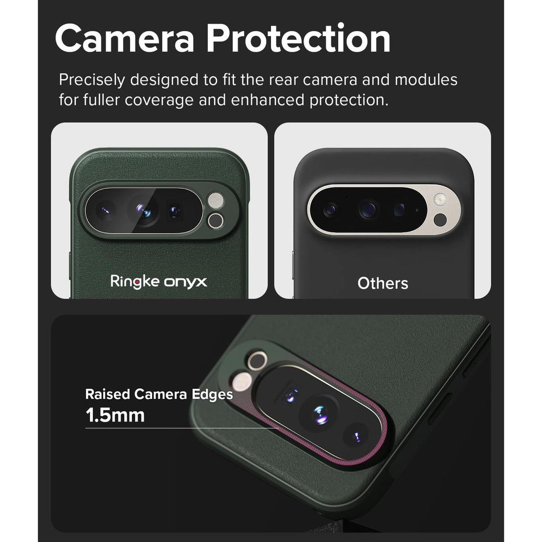 OnyxGrip Case for Pixel 9 Pro XL - Dark Green - DOKUTRONIX