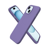 ORNARTO Amethyst Slim Silicone Case for iPhone 15