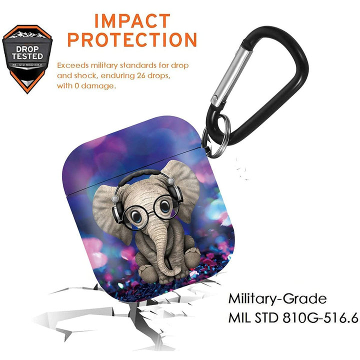 ElephantGuard: Cute Shockproof AirPods Case - DOKUTRONIX