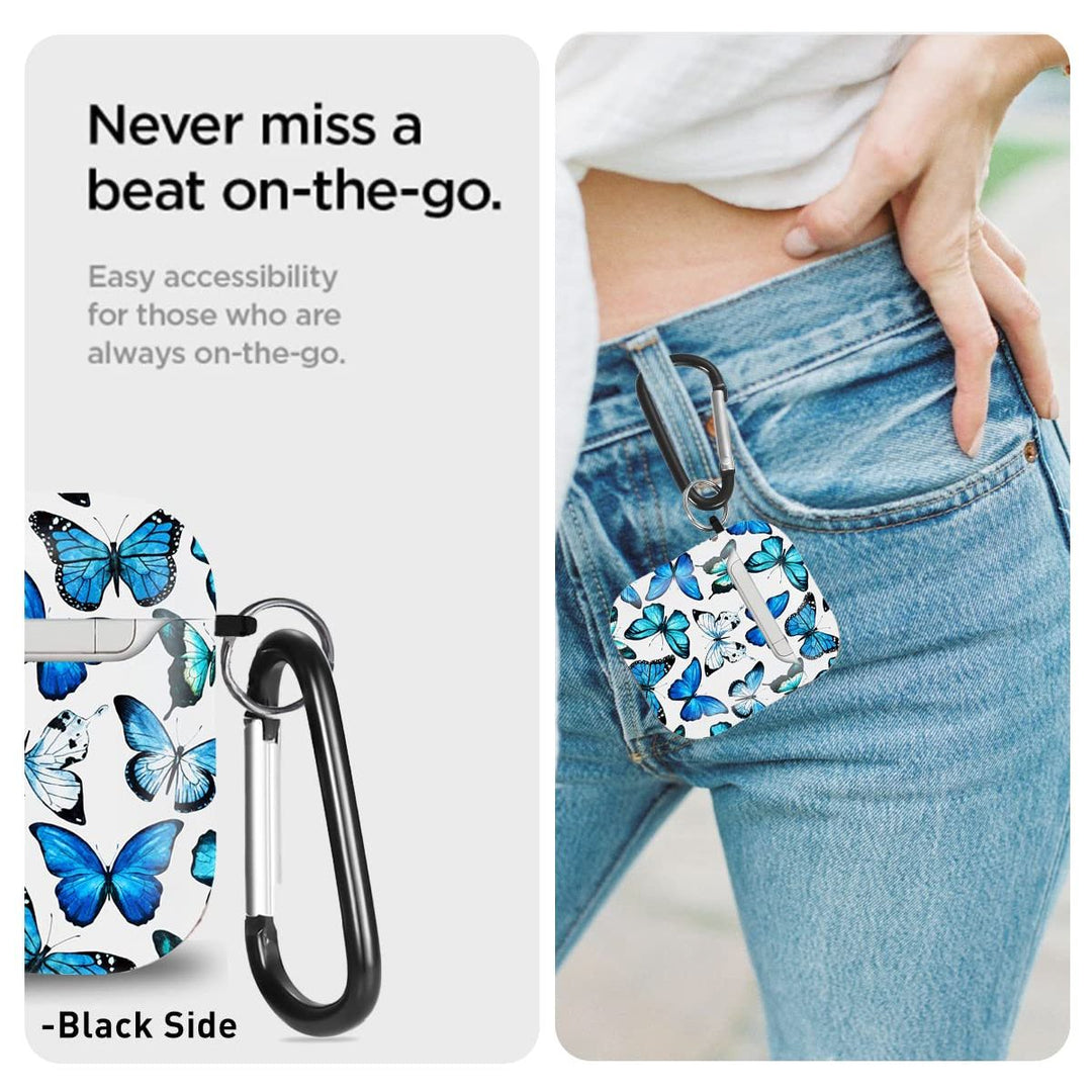 Butterfly Bliss AirPods Case: Cute & Chic Shield - DOKUTRONIX