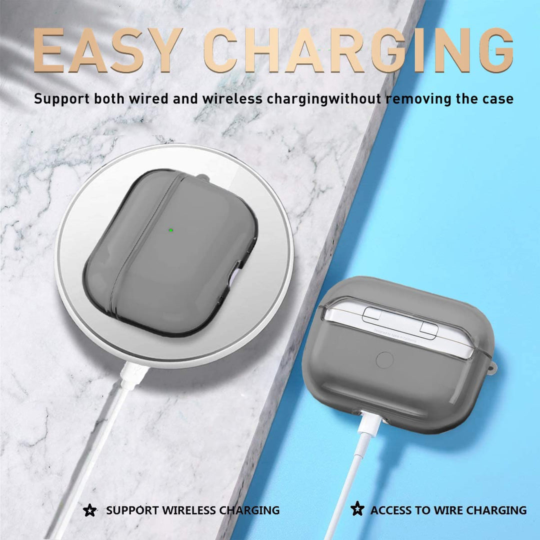 OTOPO Clear Black AirPods Pro Case & Cleaning Kit - DOKUTRONIX