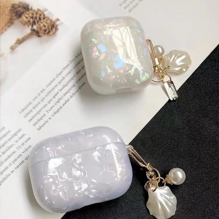 Glitter Pearl AirPods Case & Cleaner Kit for Girls - DOKUTRONIX