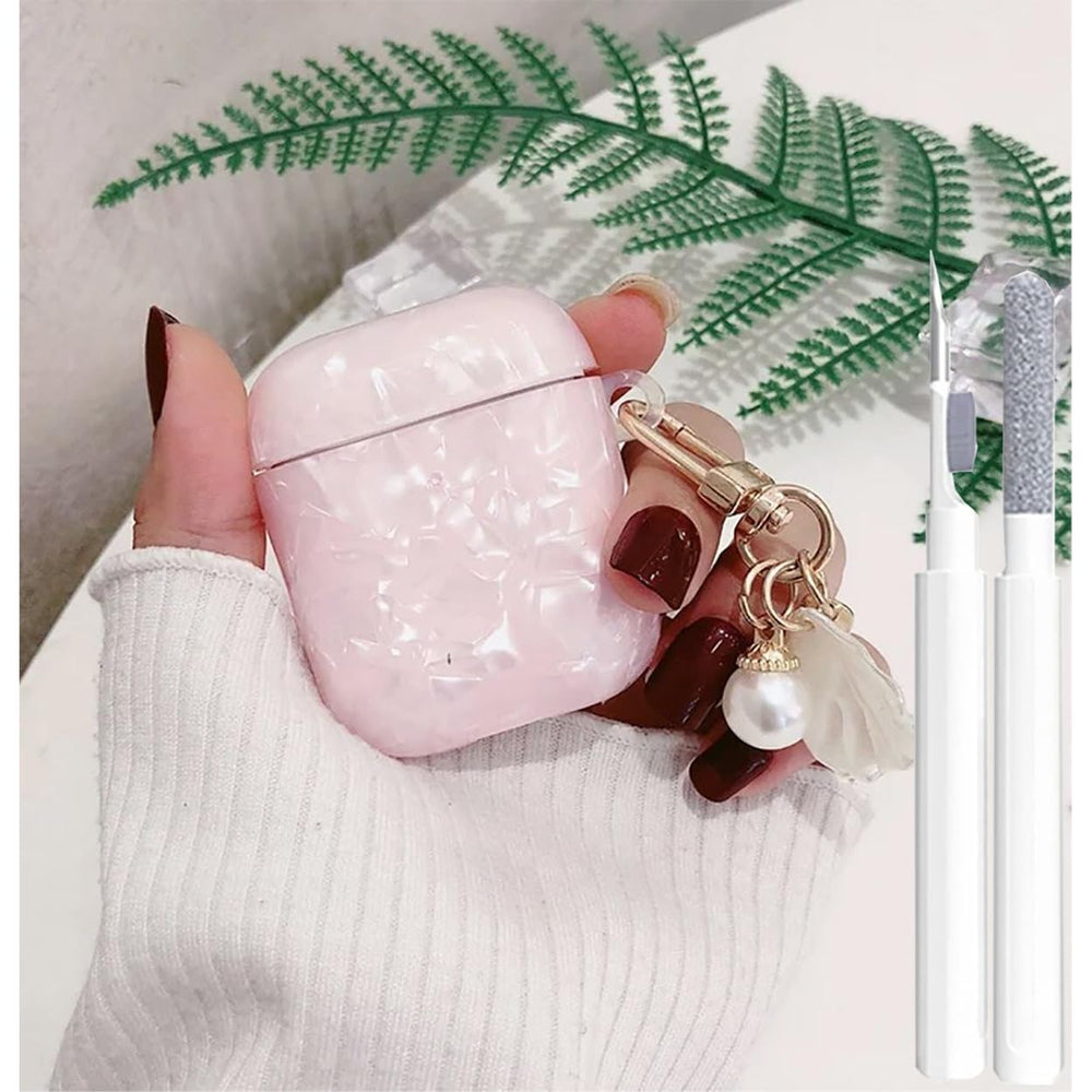Glitter Pearl Airpods Case & Cleaner - DOKUTRONIX