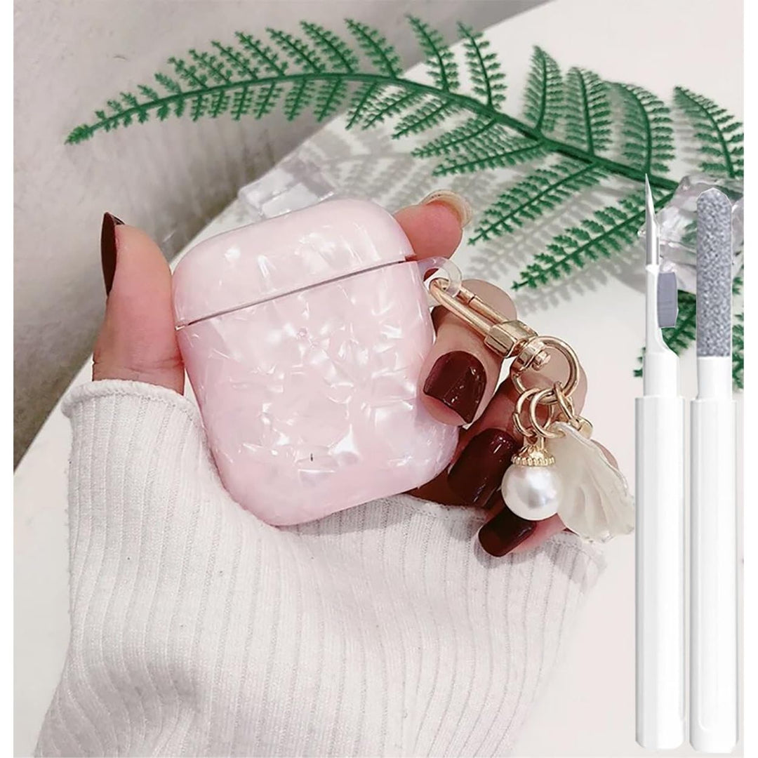 Glitter Pearl Airpods Case & Cleaner - DOKUTRONIX