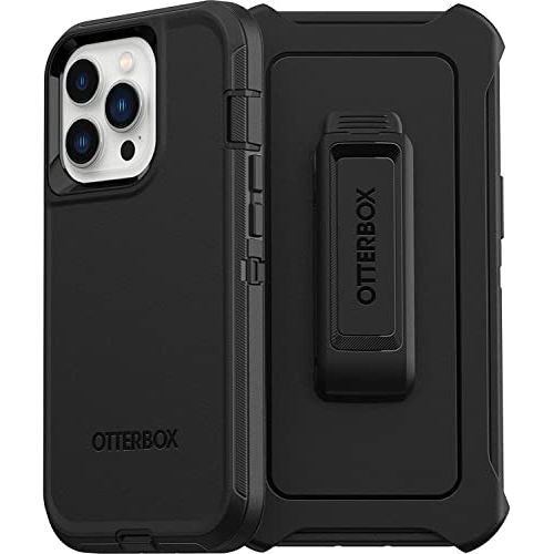 OtterBox Defender Pro iPhone 13 Case - Black - DOKUTRONIX
