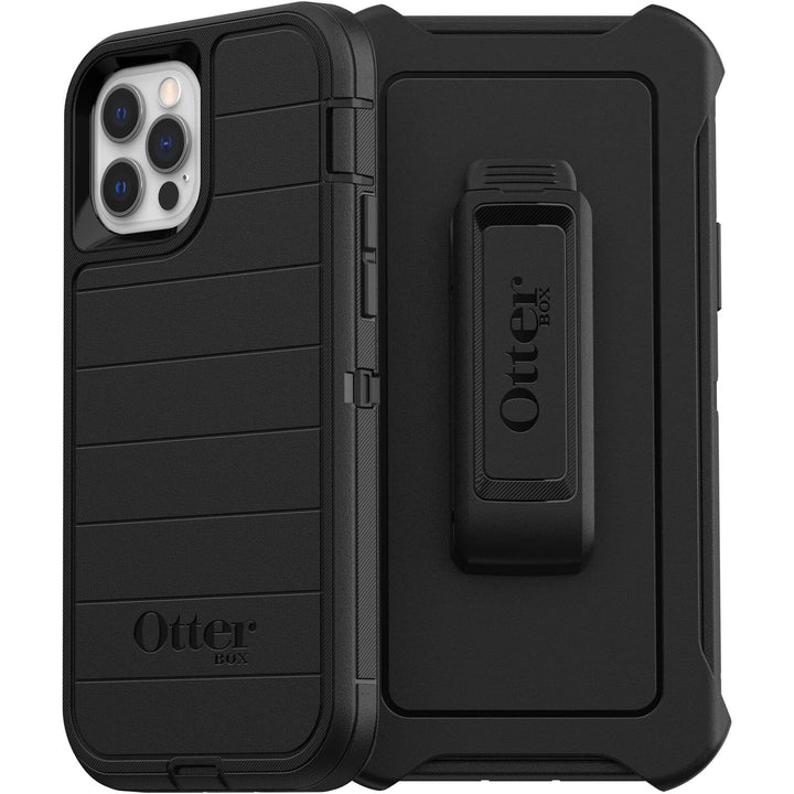 OtterBox Defender iPhone 12 Case - Black Armor - DOKUTRONIX