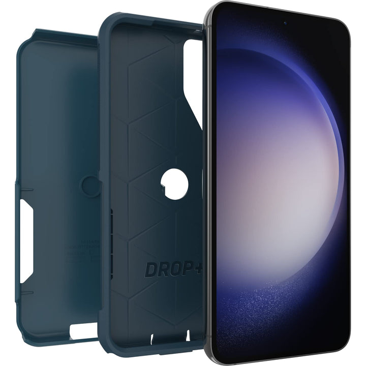 OtterBox Commuter S23+ Case - Blue Armor Shield - DOKUTRONIX