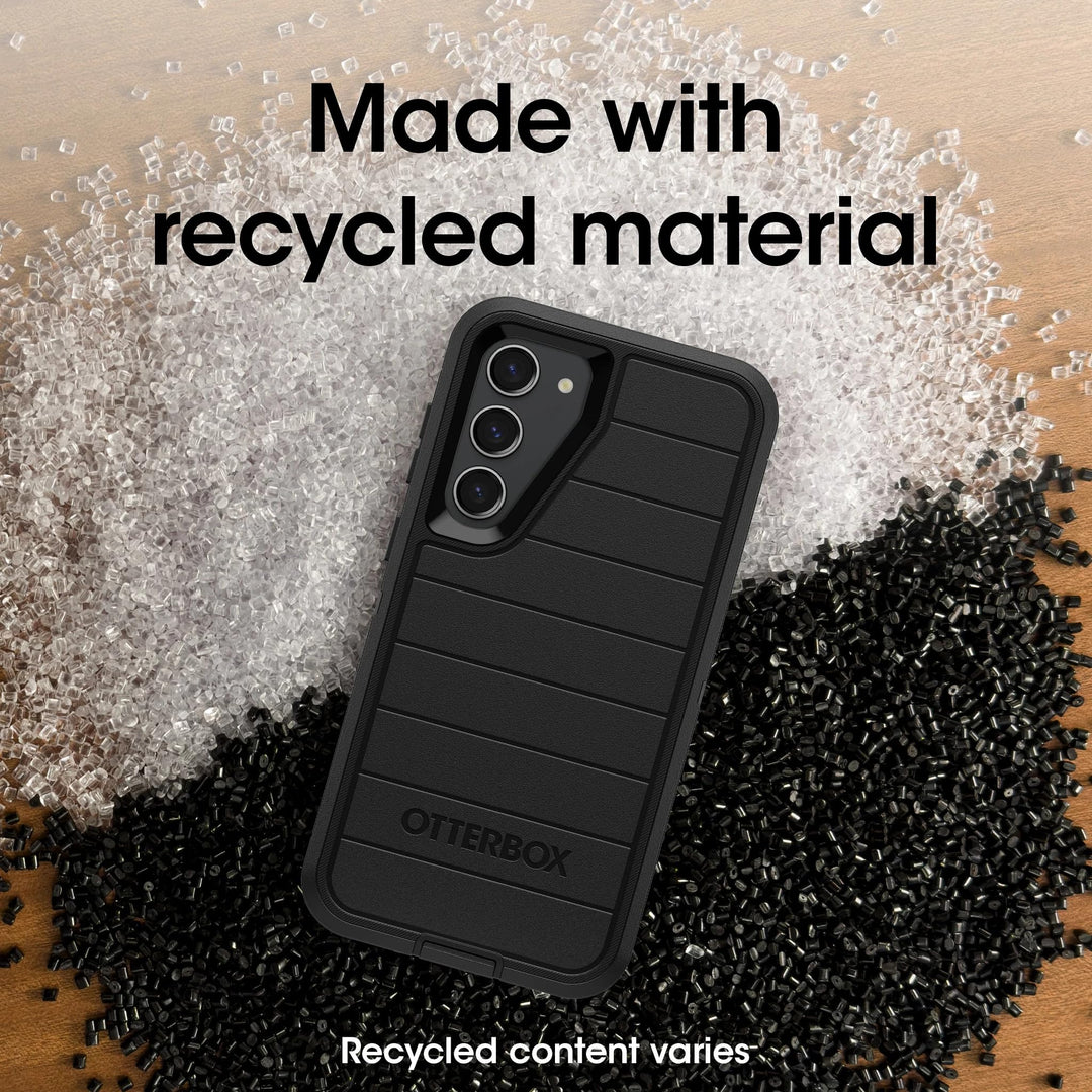GalaxDefender Case - Black, Rugged & Durable with Port & Microbial Protection - DOKUTRONIX