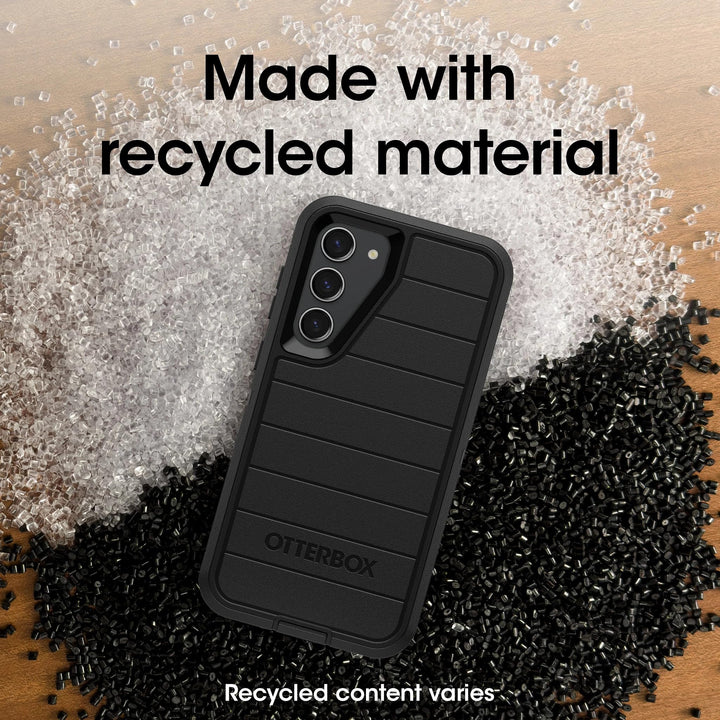 GalaxDefender Case - Black, Rugged & Durable with Port & Microbial Protection - DOKUTRONIX