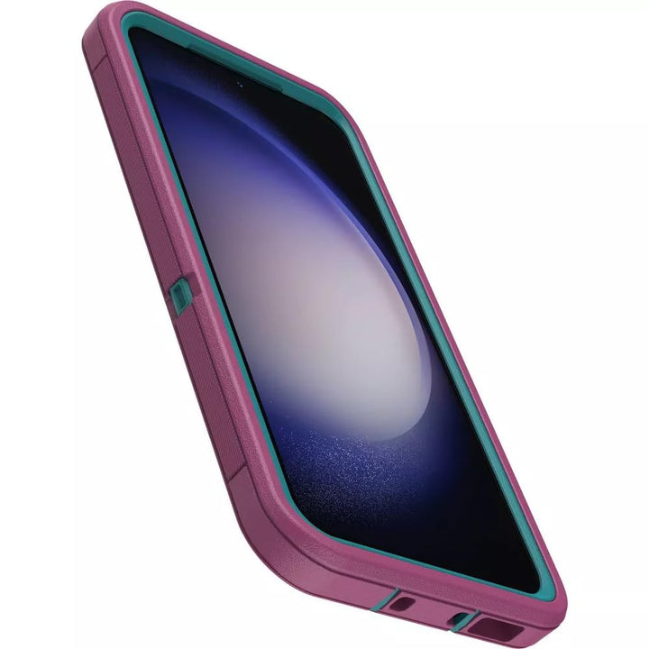 GalaxDefender Case - Black, Rugged & Durable with Port & Microbial Protection - DOKUTRONIX