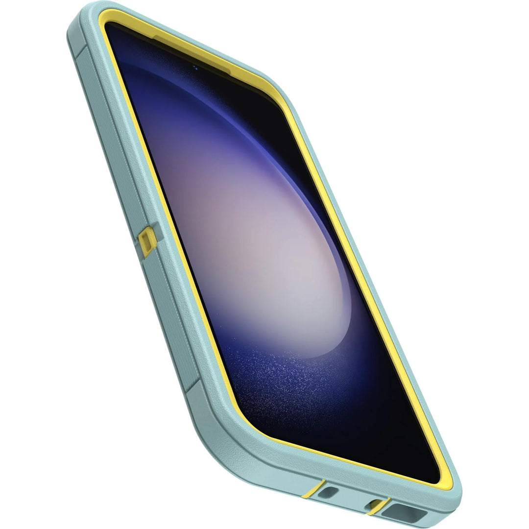 GalaxDefender Case - Black, Rugged & Durable with Port & Microbial Protection - DOKUTRONIX
