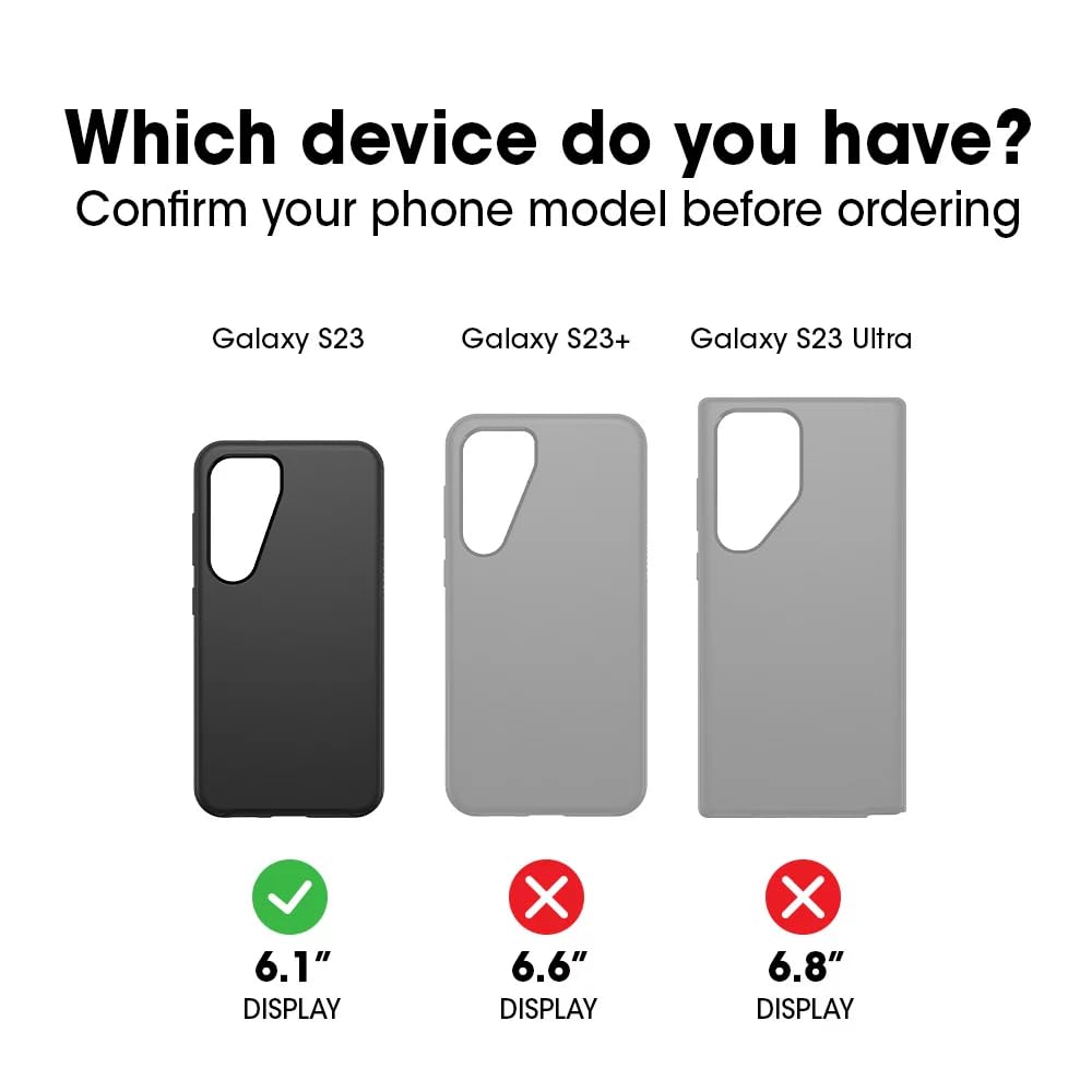 GalaxDefender Case - Black, Rugged & Durable with Port & Microbial Protection - DOKUTRONIX