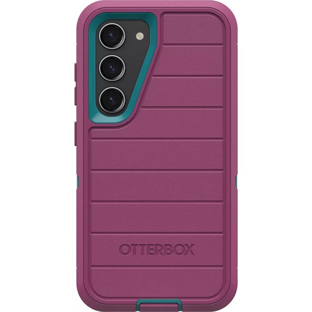GalaxDefender Case - Black, Rugged & Durable with Port & Microbial Protection - DOKUTRONIX