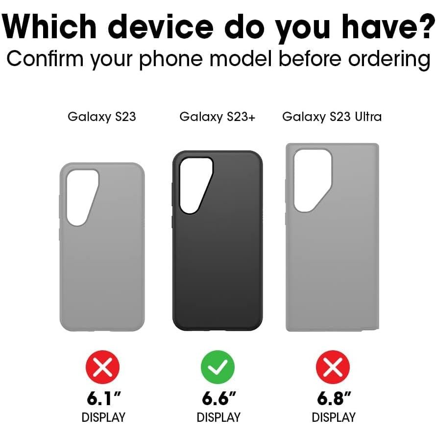 GalaxyS23+ Defender - Blue Suede - Rugged & Durable - No Retail Pack - DOKUTRONIX