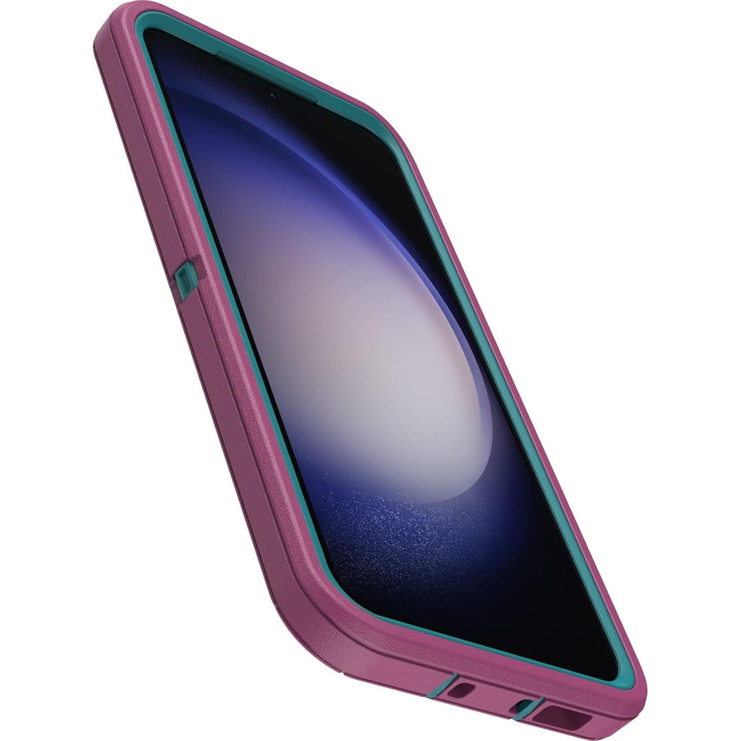 GalaxyS23+ Defender - Blue Suede - Rugged & Durable - No Retail Pack - DOKUTRONIX