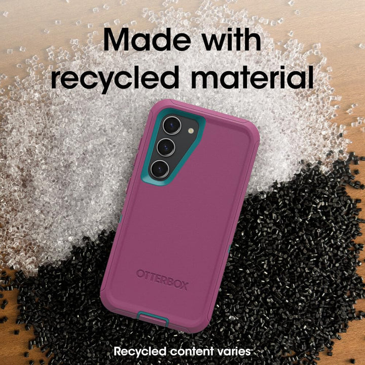 GalaxyS23+ Defender - Blue Suede - Rugged & Durable - No Retail Pack - DOKUTRONIX