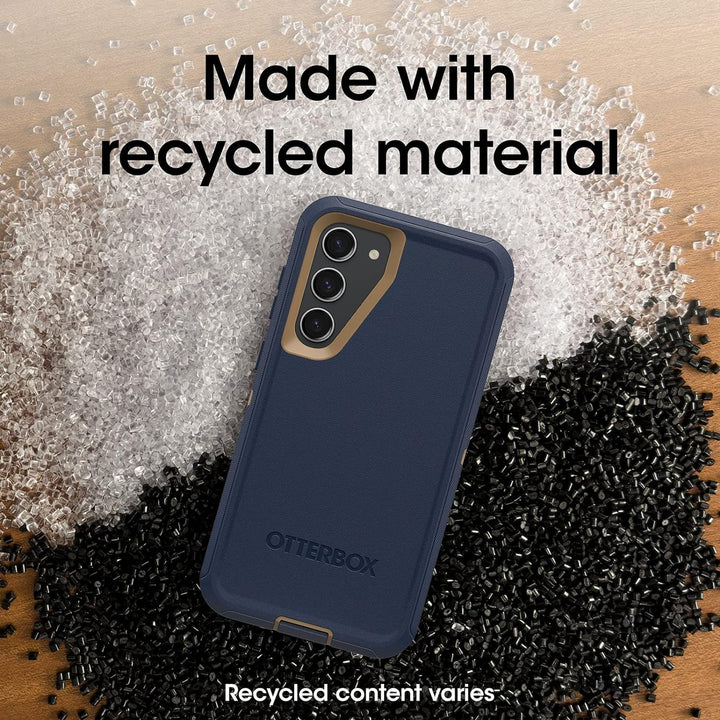 GalaxyS23+ Defender - Blue Suede - Rugged & Durable - No Retail Pack - DOKUTRONIX