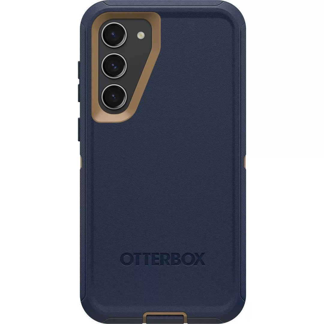 GalaxyS23+ Defender - Blue Suede - Rugged & Durable - No Retail Pack - DOKUTRONIX