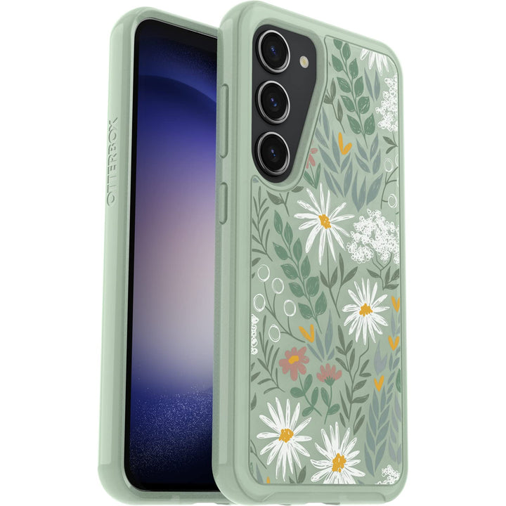 SageGuard: Galaxy S23 Sleek Case with Clear Green Style - DOKUTRONIX