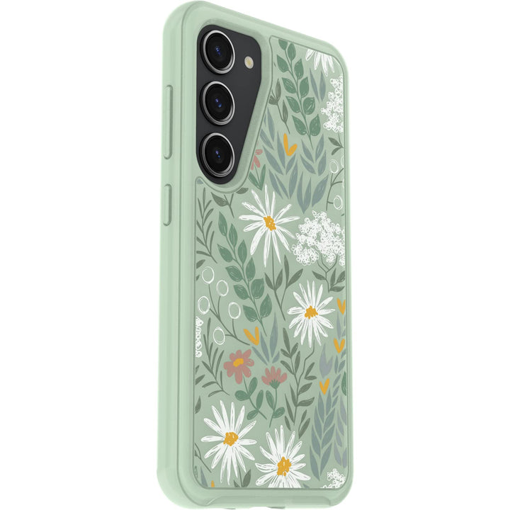 SageGuard: Galaxy S23 Sleek Case with Clear Green Style - DOKUTRONIX