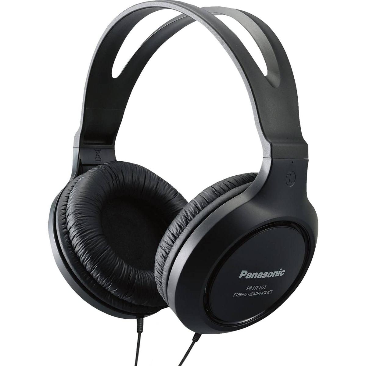 Panasonic RP-HT161-K Over-Ear Headphones - Thumbnail 2